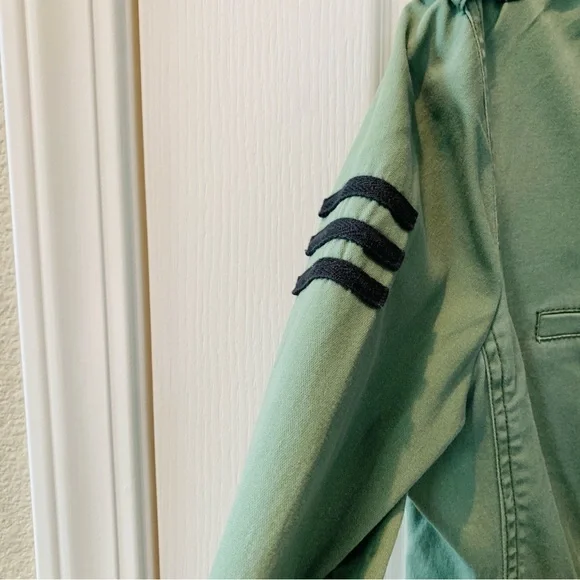 CAbi Green Sargent Military Jacket Style 326 Medium - Picture 6 of 16